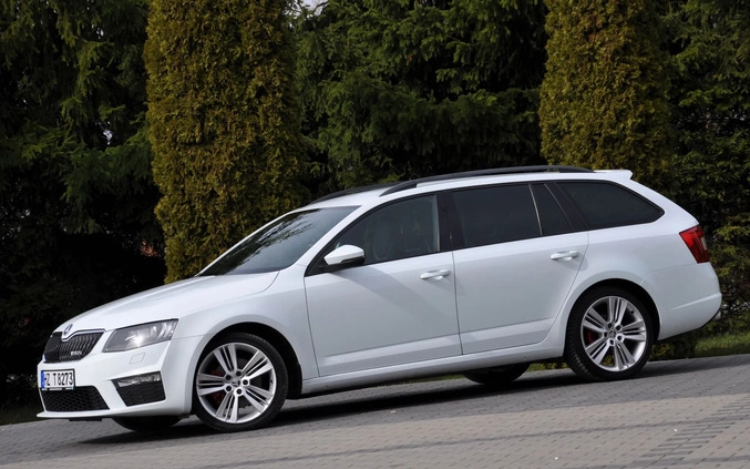 Skoda Octavia cena 57900 przebieg: 217000, rok produkcji 2017 z Myszków małe 781